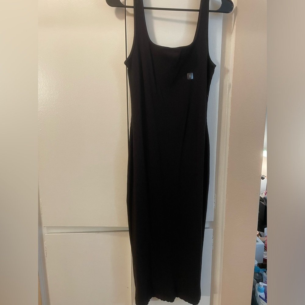 Uniqlo Black Body Con Dress